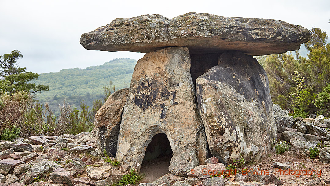 An ancient dolmen in Languedoc