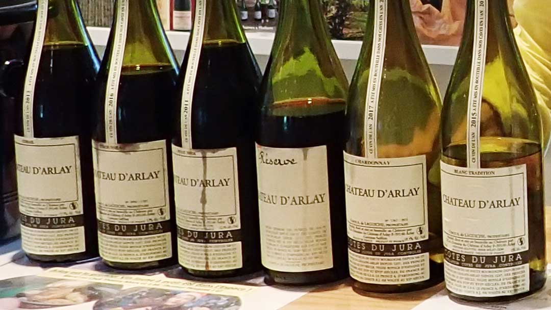 Chateau d'Arlay wines, Jura, copyright SO Johansson