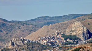 A small village on Etna, Sicily