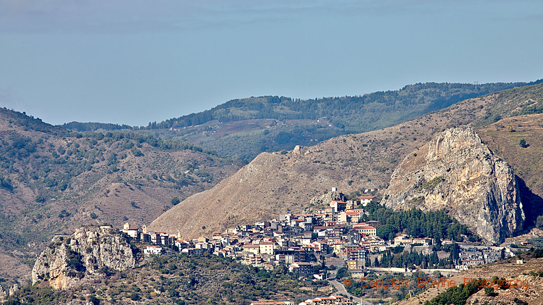 A small village on Etna, Sicily