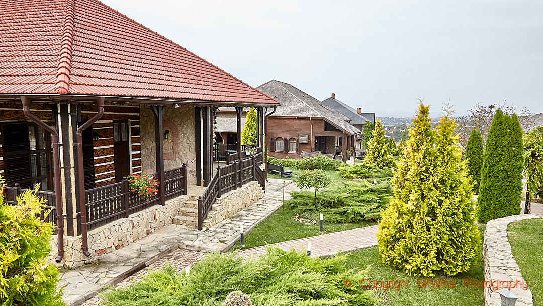 The guest houses at Chateau Vartely in Moldova