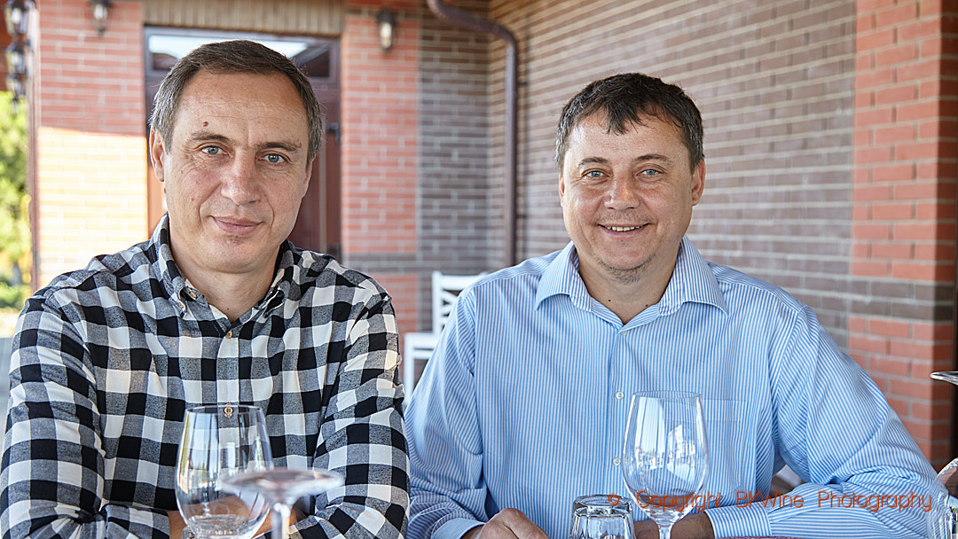 Alexandru and Igor Luchianov, owners of the Et Cetera Winery