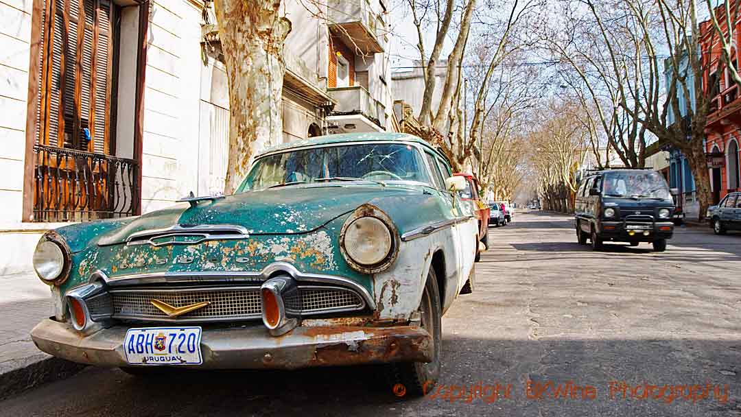 A car in Uruguay from around 1960(?)
