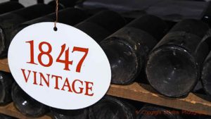 Vintage port from 1847, Porto, Douro, Portugal