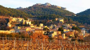 The village of Gigondas, Rhone Valley