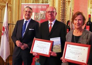 OIV Awards Pau Roca, Per Karlsson, Britt Karlsson 15 oct 2019