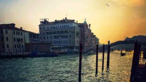 A Venice canal