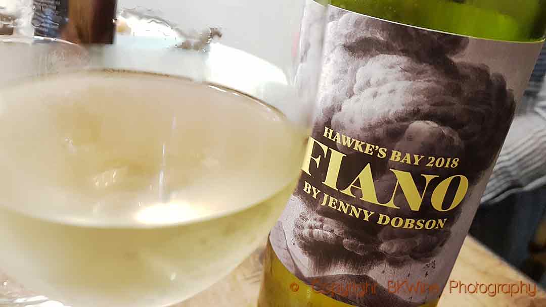 Fiano from Hawke's Bay, made by Jenny Dobson, New Zealand