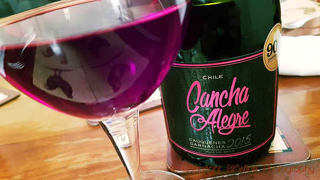 Cancha Alegre, Cauquenes Garnacha 2015, Maule, Chile