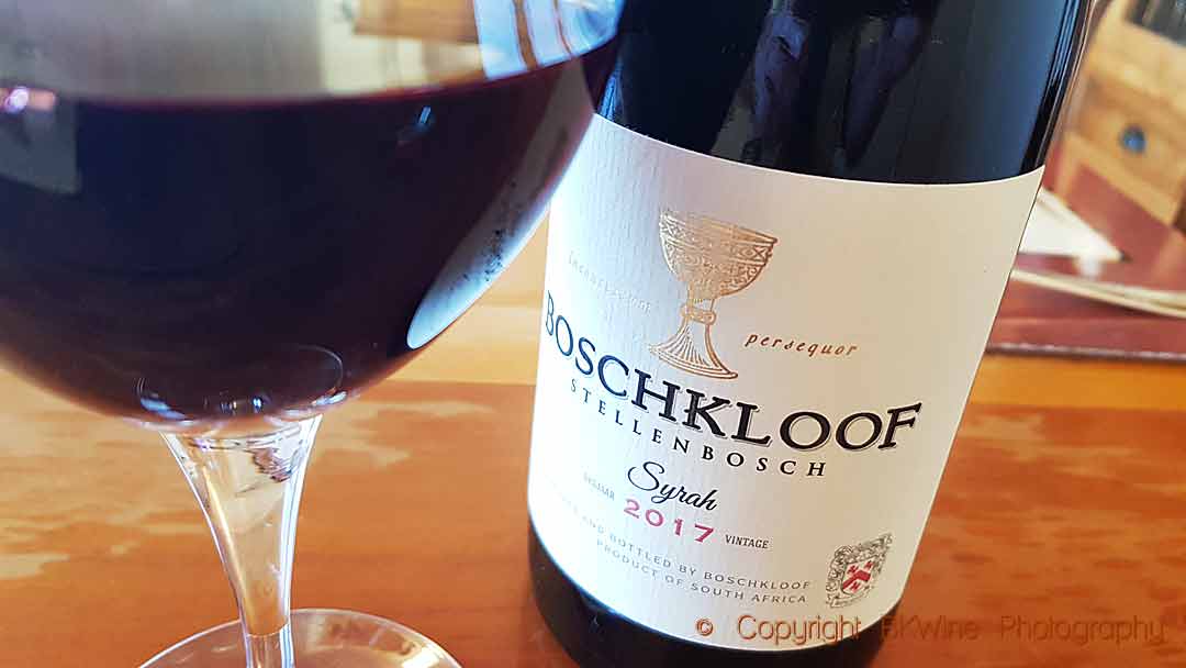 Boschkloof Syrah 2017, Stellenbosch, South Africa