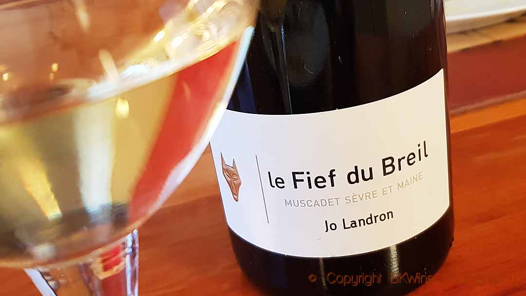 Le Fief Du Breil 2015, Domaine Jo Landron, Muscadet Sèvre et Maine, Loire Valley