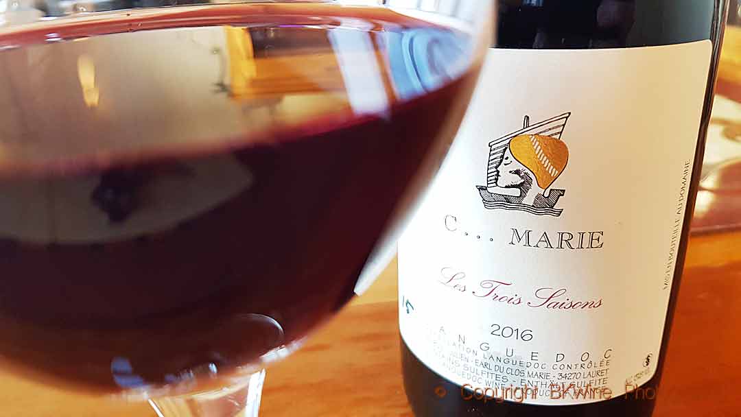 C…Marie 2016, Les Trois Saisons, Clos Marie, AOP Languedoc