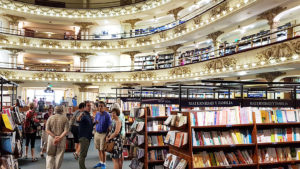 One of the world's most amazing bookshops: El Ateneo Grand Splendid in a converted theatre, Buenos Aires, Argentina