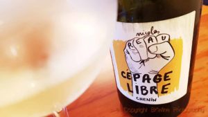 Cépage libre chenin, Nicals Reau, label in the revolt spirit of natural wine
