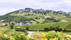 The Sancerre village in the Loire Valley, France