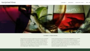 Handpicked Wines web site (screen capture)